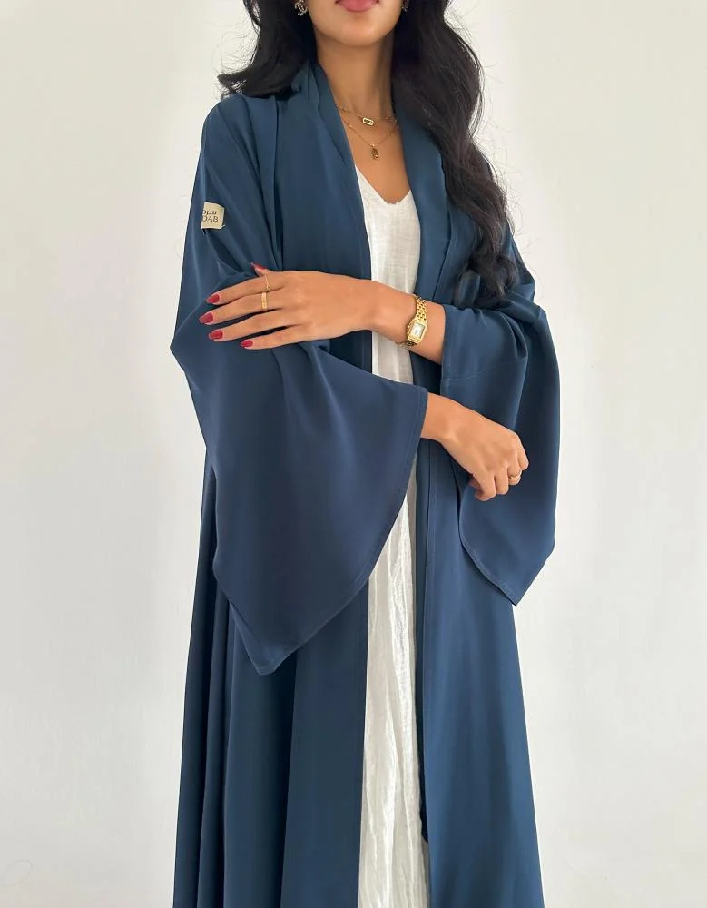 كريب خفيف ياباني اكمام كلوش القصة كلوش